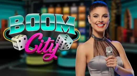 Boom City live dice game show by Evolution, another game like Extra Chilli Epic Spins